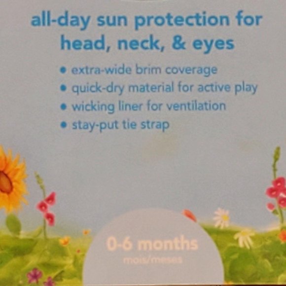 I Play Bucket Sun Hat 0-6 Months Pink - Picture 8 of 8